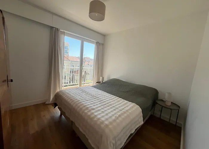 T3 Centre Avec Vue Mer, Wifi, Parking Securise - Fr-1-374-237 Аркашон