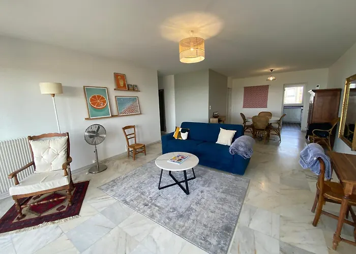 T3 Centre Avec Vue Mer, Wifi, Parking Securise - Fr-1-374-237 * Аркашон