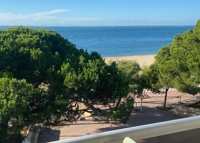 Апартаменти T3 Centre Avec Vue Mer, Wifi, Parking Securise - Fr-1-374-237 Аркашон