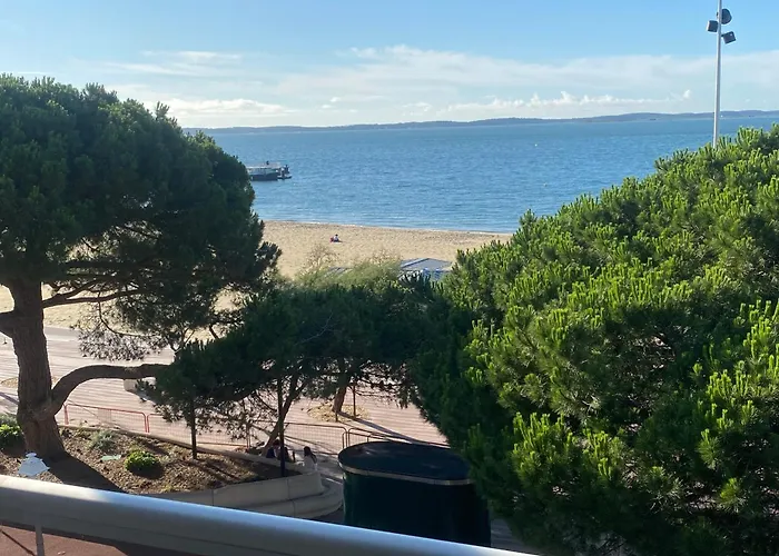 T3 Centre Avec Vue Mer, Wifi, Parking Securise - Fr-1-374-237 Апартаменти Аркашон